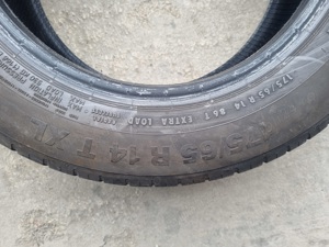 2 anvelope vara 175-65-14 F bune  - imagine 5