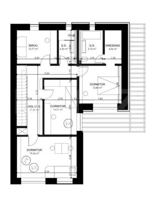 Casa pasiva SMART HOUSE finisata, 184 mp utili, Borhanci - imagine 12