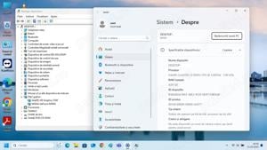 Vând laptop Lenovo Ideapad 100 15IBD Windows 11 Pro și imprimantă WIFI HP