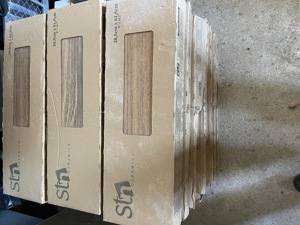 24 mp. Gresie imitație parchet 20,5 61,5 cm. - imagine 3