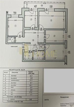 Vanzare apartament 4 camere, 2 bai, in Ploiesti, zona Parcul Aurora