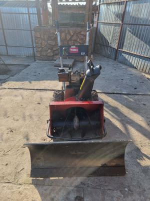 De vanzare freza de zăpadă + lama - imagine 2