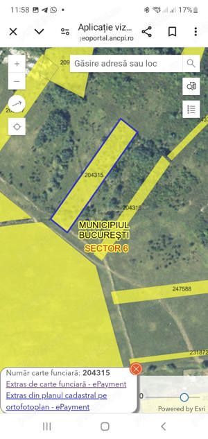 Kilipir 5000 mp teren intravilan sector 6