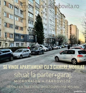 Vânzare apartament Parter, 3 camere+Garaj