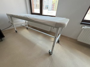Canapea consultaţie cu suport cearceaf şi roţi
