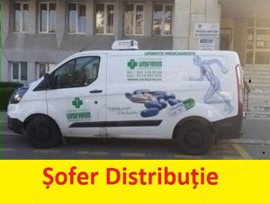 Angajăm Șofer Distribuție  SALARIU net 6500 RON - Permis Categoria B