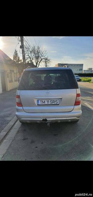 Vând Mercedes ML 2.7 cuplaj cu remorca dubla - imagine 8