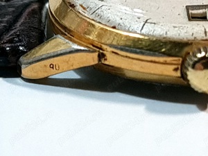 ceas Wostok cal. 2605, 17 rubine, placat cu aur, anii '60 - imagine 4