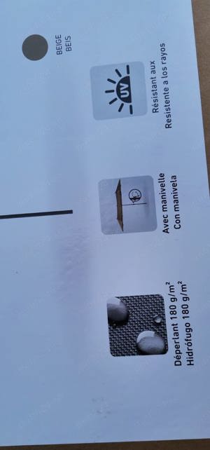 Vand Umbrela 400*200*237 cm, cu manivela, pt. Terasa-Gradina-Iarba Verde, NOUA Pret 449 Lei. - - Umb - imagine 5