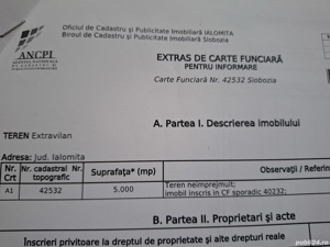 0,5 Ha teren agricol de vânzare 