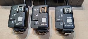 Godox Transmitator Cells II, Nikon x3 buc.
