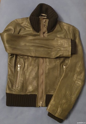 geacă piele deosebită 