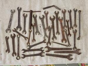 Chei fixe de mărimi mici mari vintage de calitate  - imagine 4