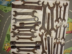 Chei fixe de mărimi mici mari vintage de calitate  - imagine 5