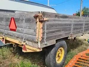 Remorca second hand agricola pe o axa - imagine 2