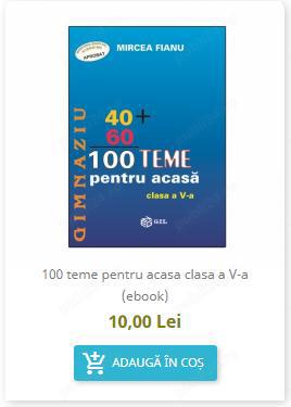 Clasa a V-a Matematica - auxiliare, culegeri, recomandari - imagine 4