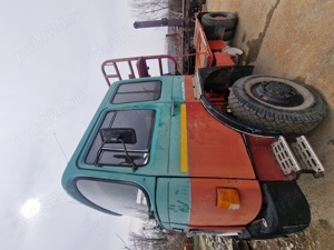 MAN FAS 19.321 tractiune 4x4 reductor cu troliu forestier, remorcă agricola