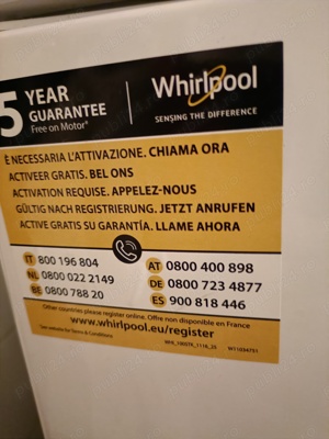 masina de spalat rufe verticala marca Whirpool - imagine 2
