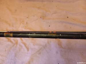 Lanseta carbon 3m, actiune 300g, mulineta Okuma 3 rulmenti  - imagine 2