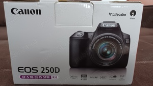 Foto Canon D 250  nou + Baterie LP - E 17 noua rezerva