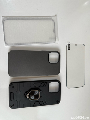 2 Huse + 3 folii iphone 12 pro max 