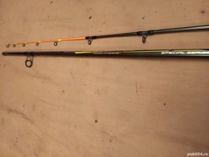 Lanseta carbon 2,4m Trabucco Danubius, mulibeta Trabucco 330, 3 rulmenti - imagine 3