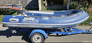 barca RIB (chila din fibra )