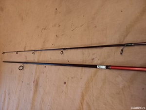 Lanseta carbon spining 2,7m mulineta Energo 3000, 7 rulmenti  - imagine 3