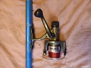 Lanseta bologneza Shakespeare Favorit 4m, mulineta Daiwa 4000, 3 rulmenti   - imagine 3