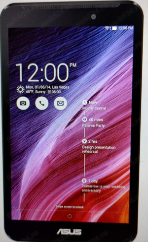 ASUS tableta 7 (FE170CG) 3g telefon gps proc. intel mufa aliment. def.