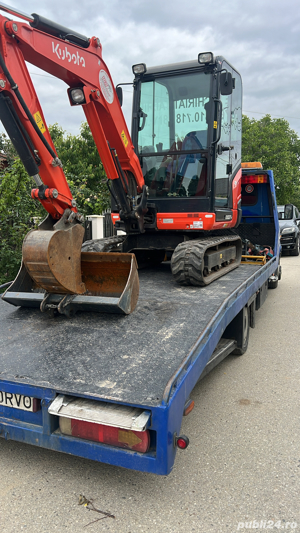 Execut lucrari cu miniexcavatorul!  - imagine 3