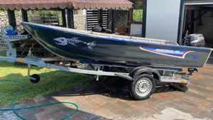 barca Linder sportsman 400, motor suzuki 15, cp peridoc repo - imagine 5