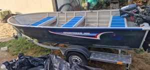 barca Linder sportsman 400, motor suzuki 15, cp peridoc repo - imagine 2