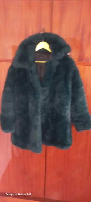Haina blana sintetica dama
