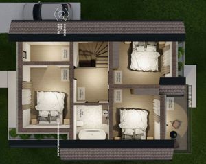 Casa/Vila HERA P+E, teren 400-700 mp, Cartierul Athena, comision 0% - imagine 6