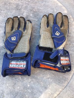 Manusi Moto piele ICON marime L - imagine 2