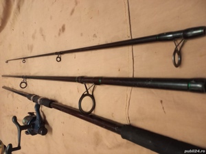 Lanseta 3,6m, CarpHunter, mulineta Dam Quick 4500, 3 rulmenti  - imagine 3