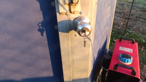 Vand remorca minirulota 750 kg cu sistem de franare  - imagine 5