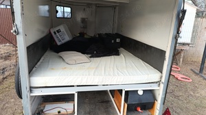 Vand remorca minirulota 750 kg cu sistem de franare  - imagine 3