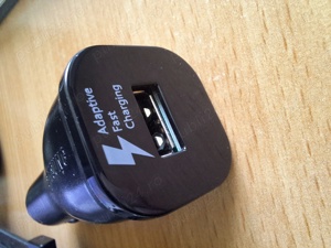 Incarcator auto Samsung cu incarcare rapida 1xUSB Black Fast Charging