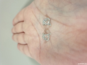 Cercei de argint fini si deosebiti