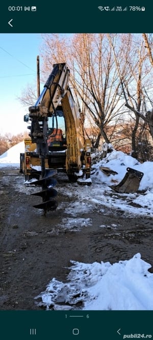 inchiriere BOBCAT S650 cu foreza burghiu - imagine 5