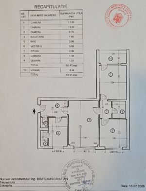 Vanzare Apartament 3 camere, Bld. Brancoveanu , Izvorul Rece - imagine 20