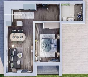 Apartament nou, 2 camere, Calea Torontalului-Comision  0% - imagine 14