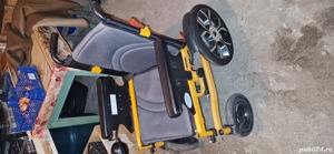 Cărucior electric pentru deplasare persoane cu dizabilități.  - imagine 2
