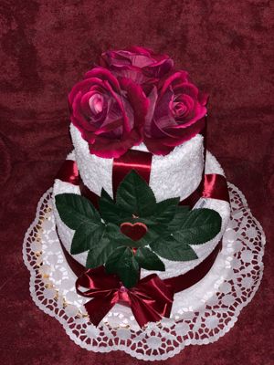 Torturi din Prosoape confectionate de mana 