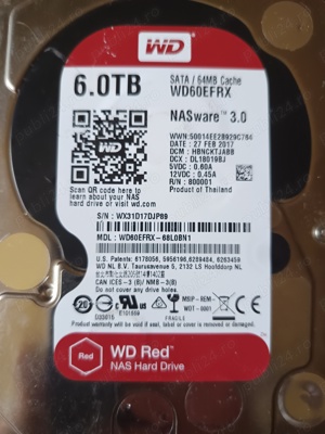 hard de 6 tera wd digital red