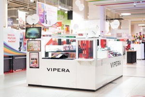 Mobilier insula produse cosmetice 2x3 m