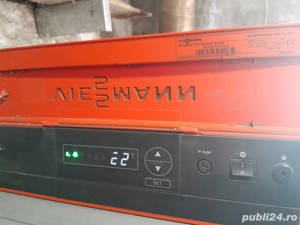 De vânzare centrala cu gazeificare viessmann și lemne uscate