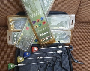 Set 4 swingere MKM3 Hakuyo - cu iluminare, reglaj tensiune, contragreutate  - imagine 2